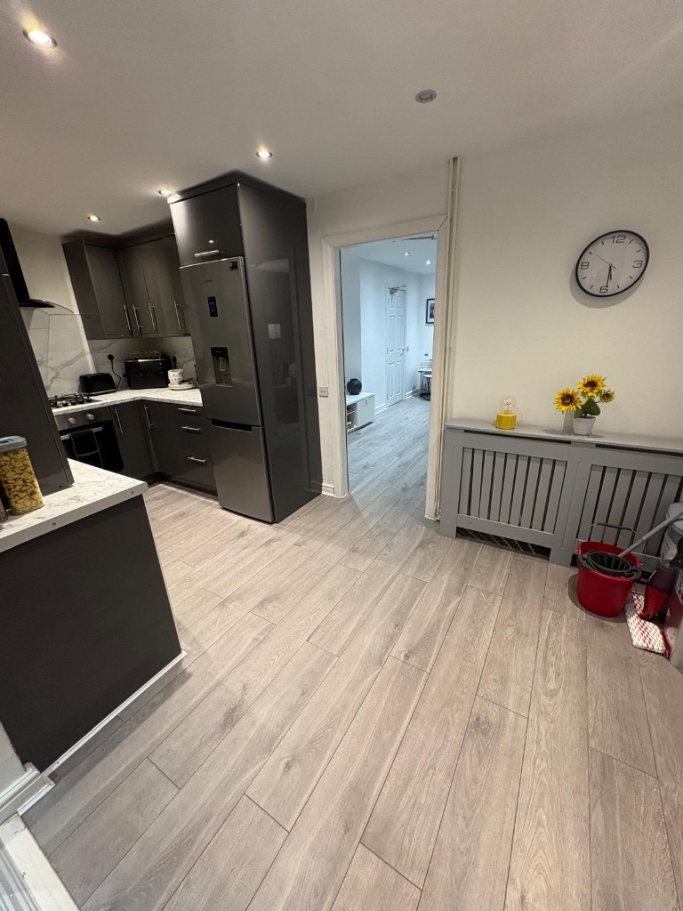 Modern kitchen and diner at Atlantic House